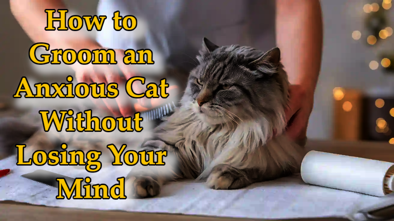 How to Groom an Anxious Cat Without Losing Your Mind (Or Getting Scratched)
