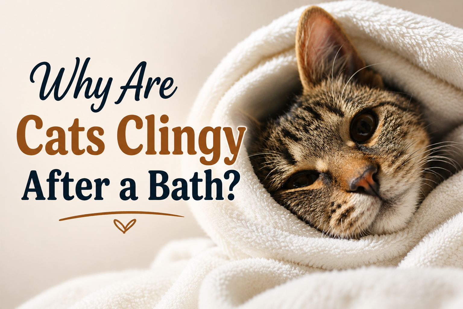 Why Are Cats Clingy After a Bath? The Real Reasons Explained