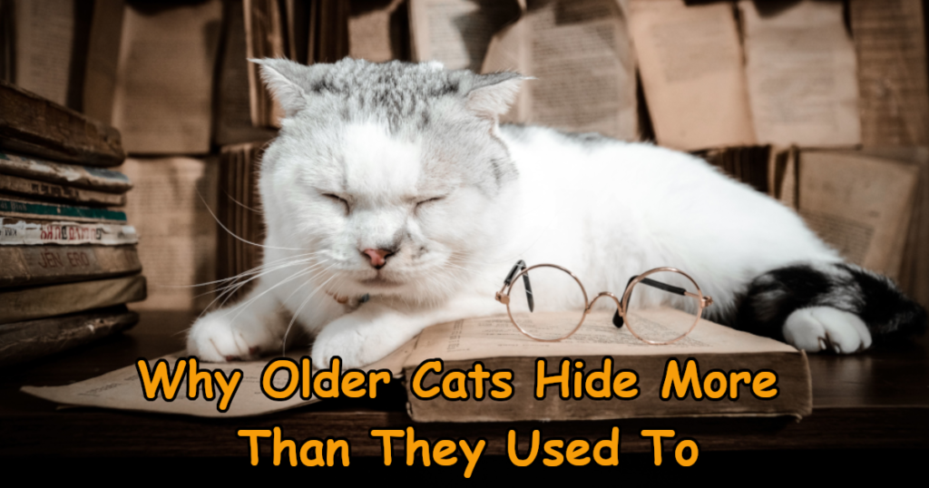 Why Older Cats Hide More Than They Used To